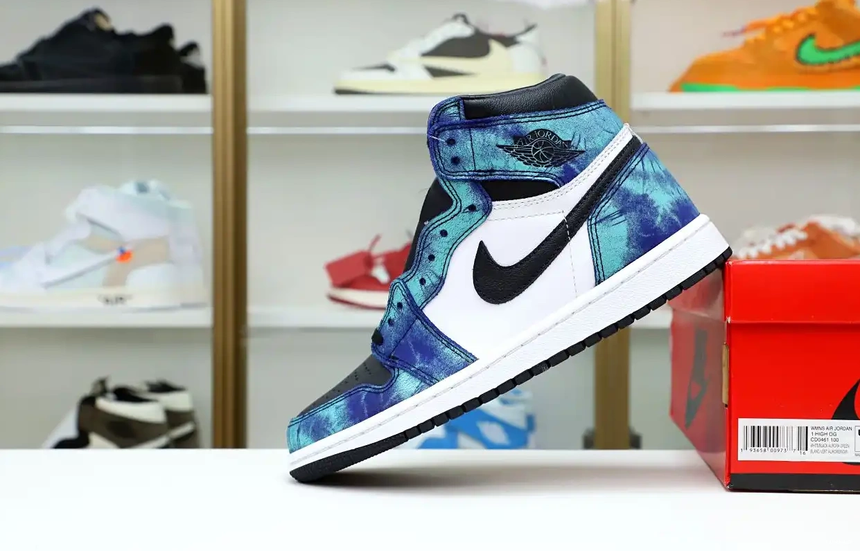 Tie-Dye Air OG  Jordan 1 High 0605